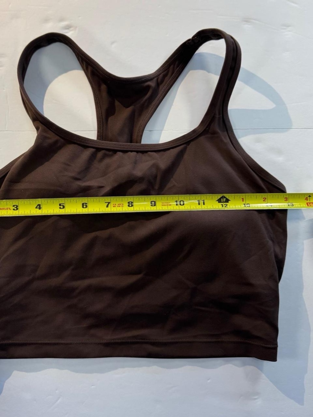 CRZ Yoga Butterluxe Longline Racerback Sports Bra Crop Tank (measures small) - Picture 6 of 8